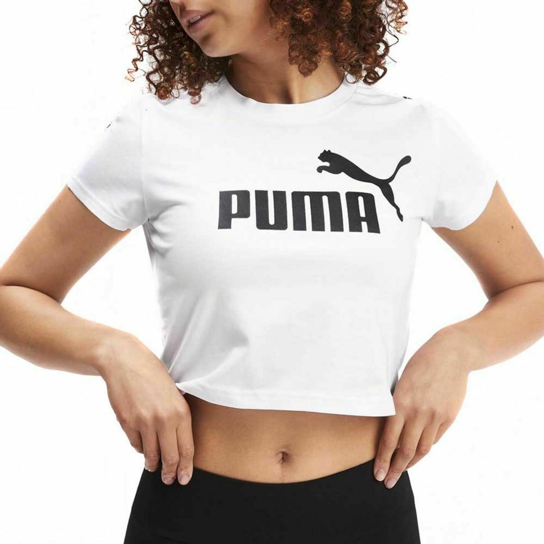 T-shirt för kvinnor Puma Amplified logo fitted